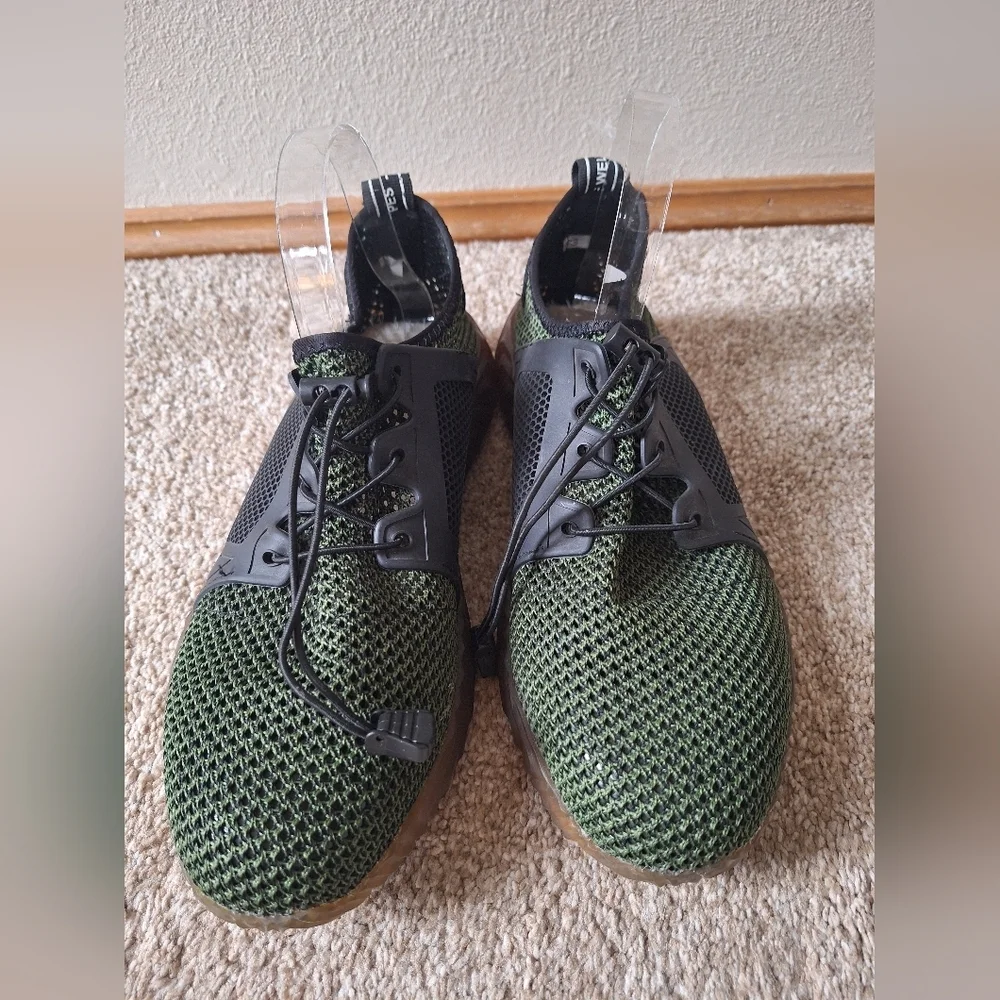 Adidas Die Weltmarke Mit Den 3 Stripes~Green/Black Sneakers Eur 42